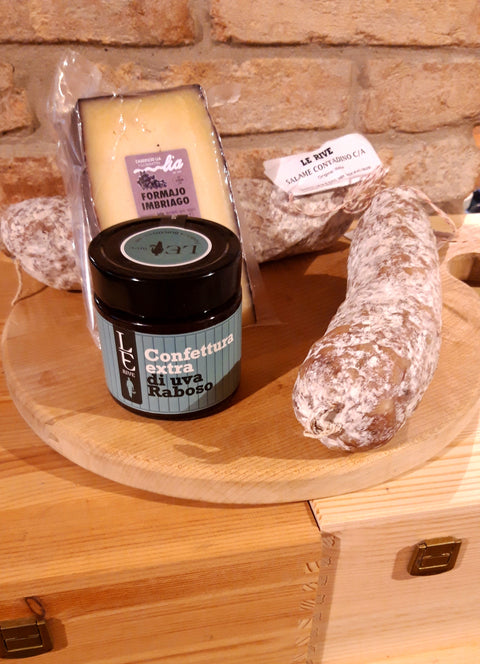 🎁Salame/Formaggio Ubriaco/Marmellata di Raboso