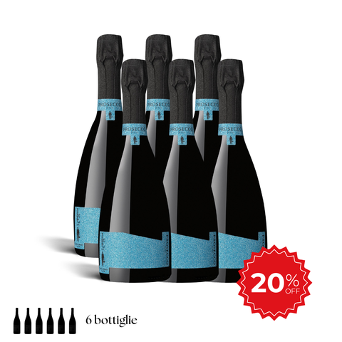 Prosecco Brut D.O.C. Millesimato - 6 Bottiglie